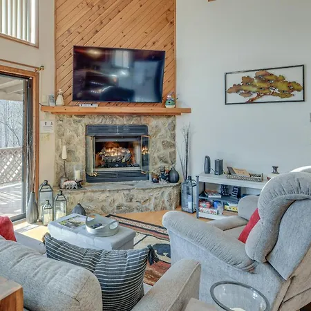 Maggie Valley Mountain Escape With Fireplace And Deck! Exterior photo
